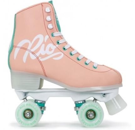 Ролики квади Rio Roller Script Peach