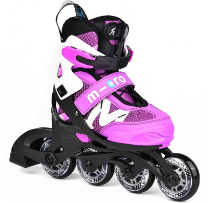 Дитячі ролики Micro NEW Shaper Purple/White