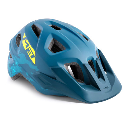 Шолом MET Eldar Petrol Blue