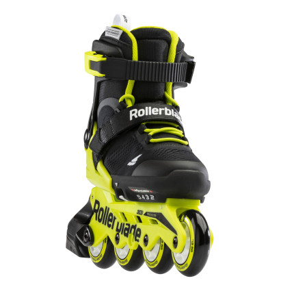 Дитячі ролики Rollerblade Microblade Black/Neon Yellow