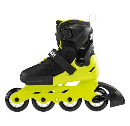 Дитячі ролики Rollerblade Microblade Black/Neon Yellow