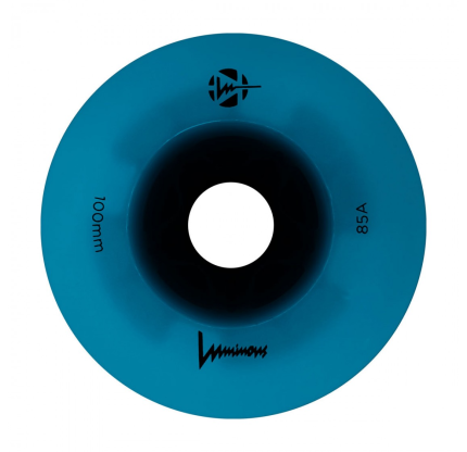 Колеса FRskates Luminous Blue Ocean Glow (Blue Led) 100 mm  (6шт)