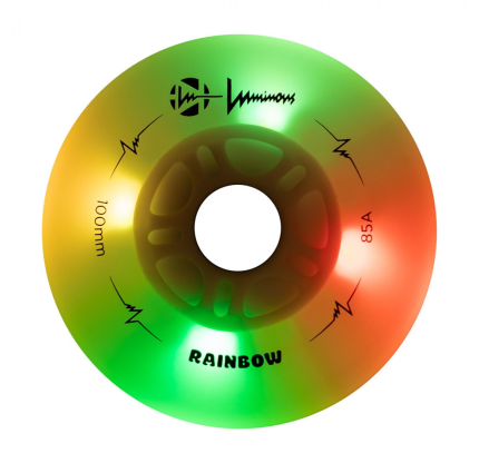 Колеса FRskates Luminous Rainbow 100 mm  (4шт)