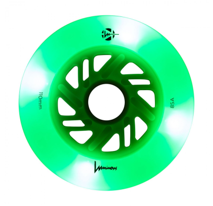 Колеса FRskates Luminous White (Green Led)110 mm  (6шт)