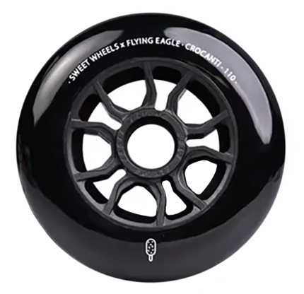 Колеса Flying Eagle Crocanti 110 mm/88A Black (6 шт)