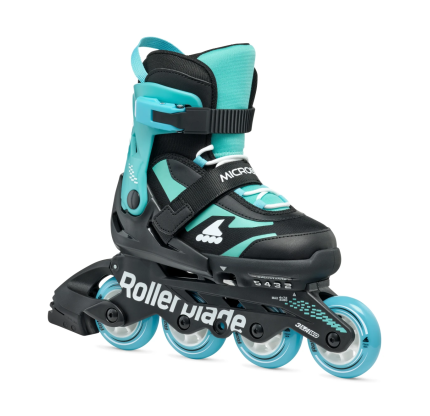 Дитячі ролики Rollerblade Microblade Black/Light blue