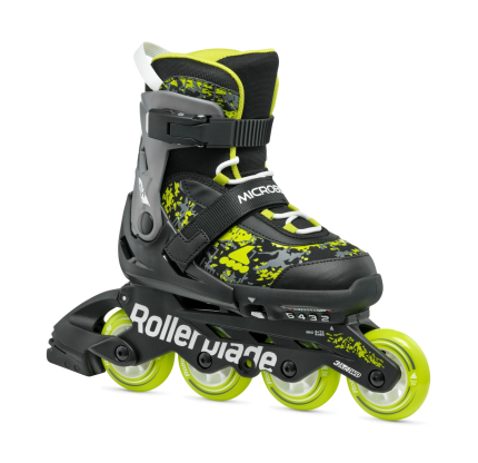  Дитячі ролики Rollerblade Microblade SL Black/Lime