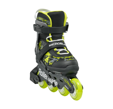  Дитячі ролики Rollerblade Microblade SL Black/Lime