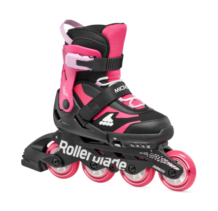  Дитячі ролики Rollerblade Microblade Black/Pink