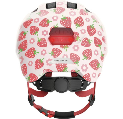 Дитячий шолом ABUS SMILEY 3.0 LED Rose Strawberry 