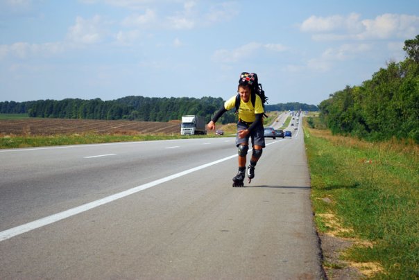 Вадим Моисеенко в пути